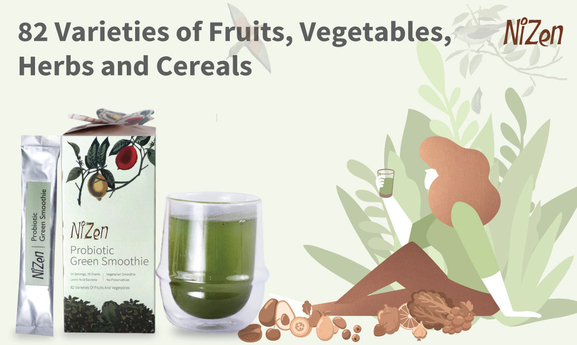 nizen fruit and vegetable smoothie