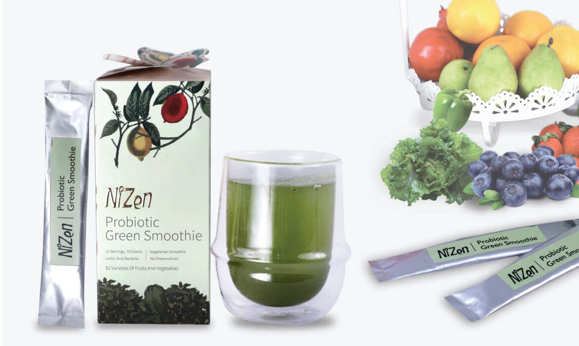 nizen probiotic green smoothie
