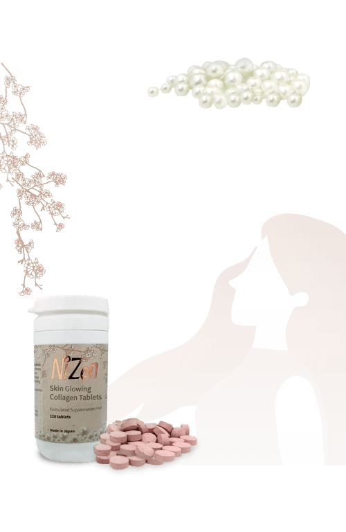 nizen fish collagen tablet japan