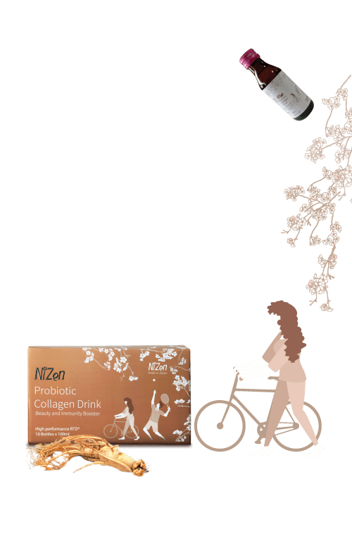 fish collagen probiotic drink