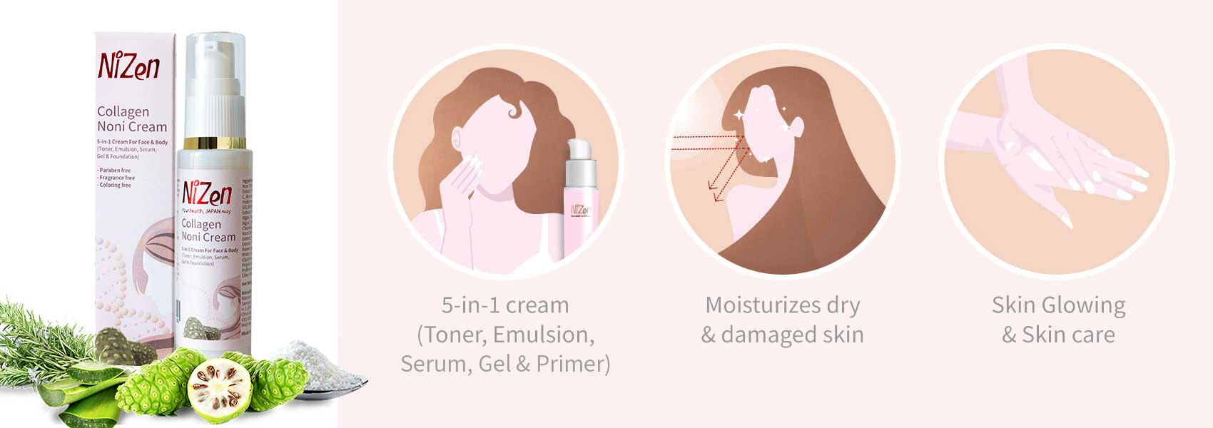 Nizen-Collagen-Noni-Cream-banner