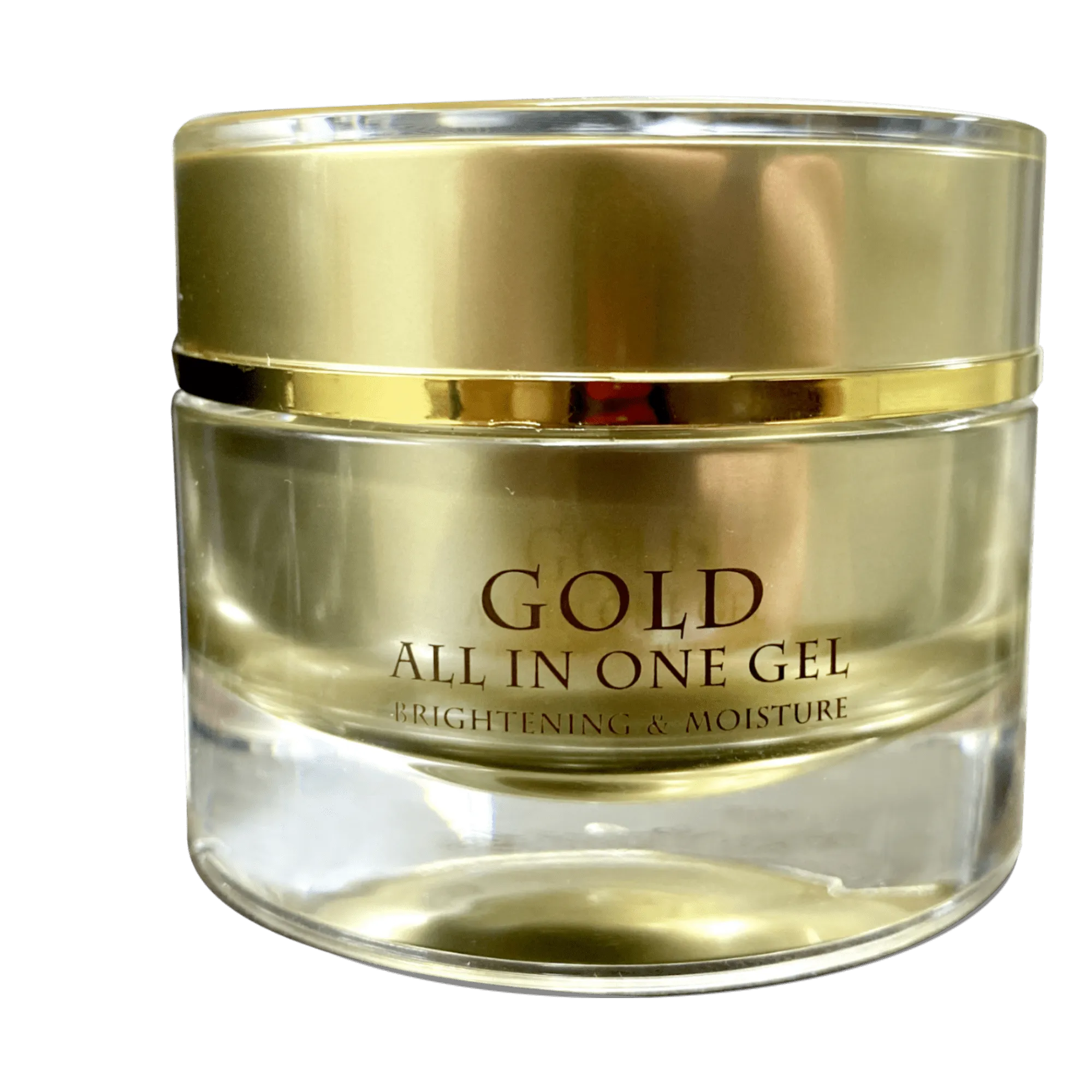 Gold moisturizer cream for brighter, hydrated skin