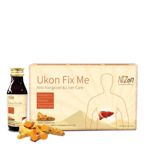 UKON FIX ME Turmeric Drink for Liver Health